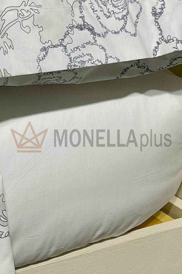 Lenzuolo sotto con angoli matrimoniale Blumarine