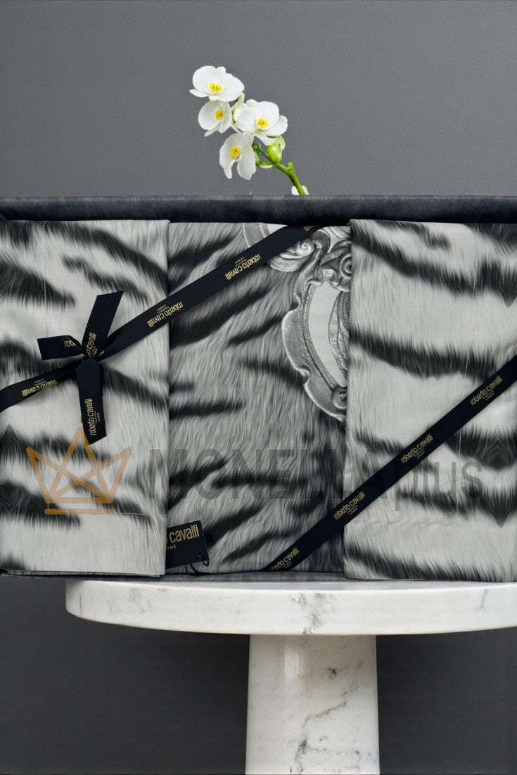Complete duvet cover TIGER FRAME DCSET Roberto Cavalli