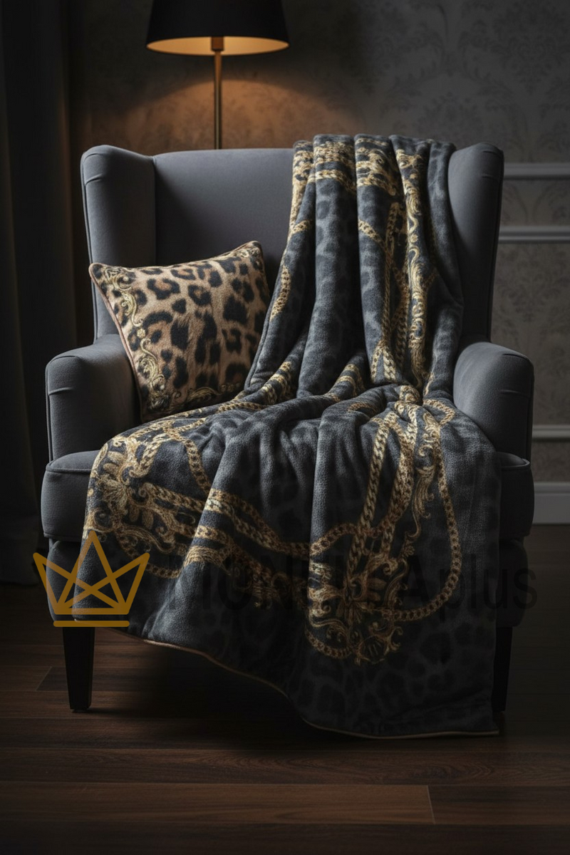 Corrente Leopardo Xadrez Philipp Plein