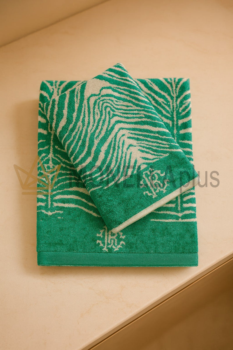 Sada 2 kusů ručníků Zebree Roberto Cavalli