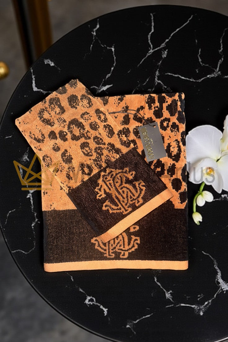 Σετ πετσέτες GIAGUARO 1+1 Roberto Cavalli