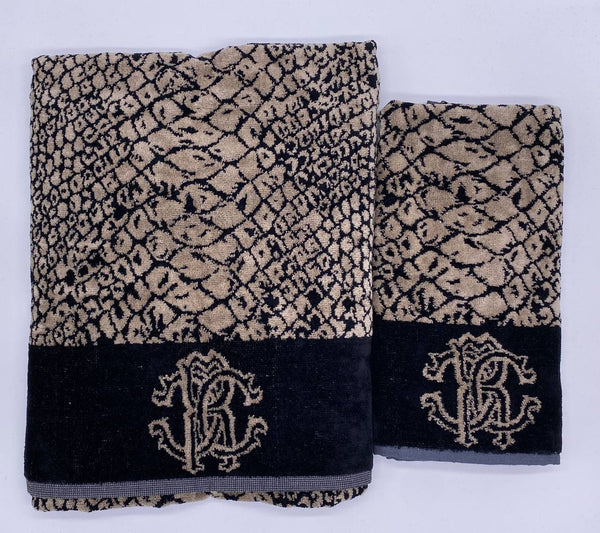 Paar Python-Handtücher