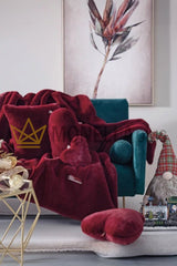 Kostkovaný červený Blumarine