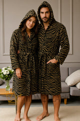 Μπουρνούζι με Κουκούλα MIRROR ZEBRA ROBERTO CAVALLI