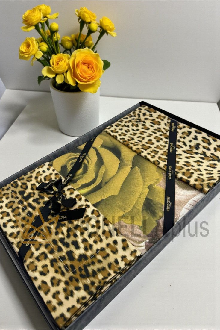Комплект пододеяльника Rose Leopard ROBERTO CAVALLI