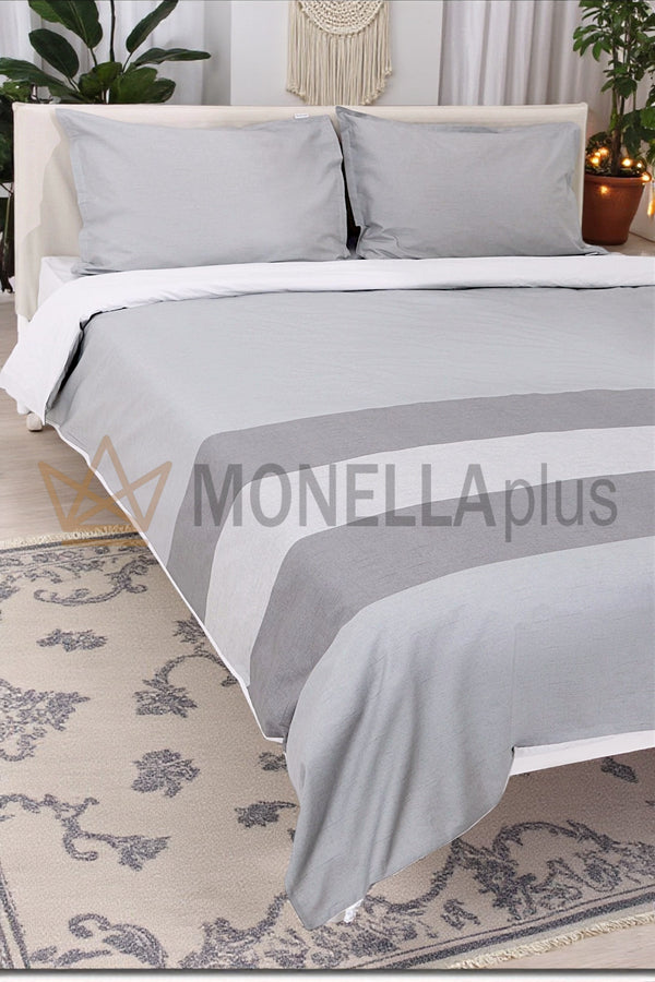 Ensemble de housse de couette double rangées Trussardi