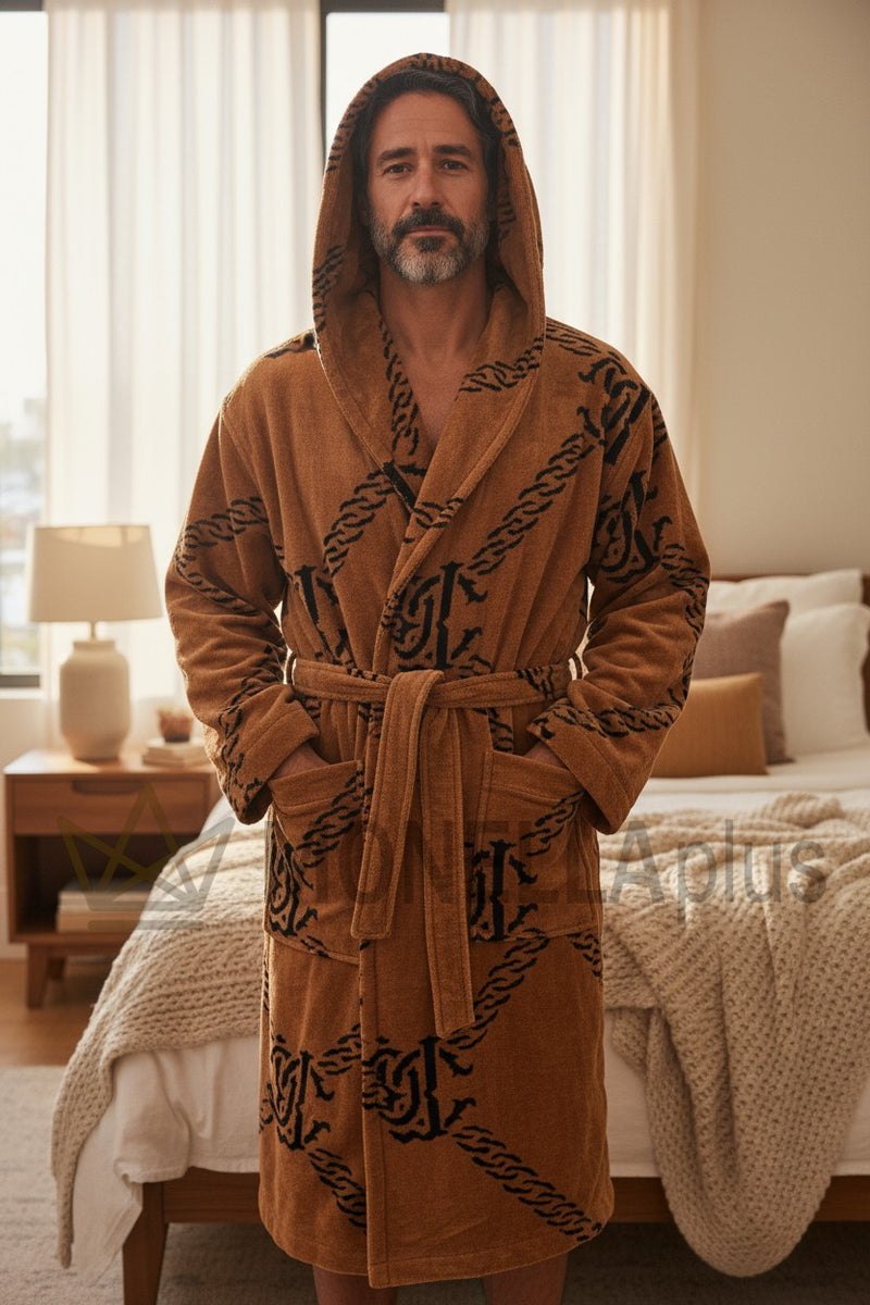 Hooded Bathrobe SPIDER Roberto Cavalli
