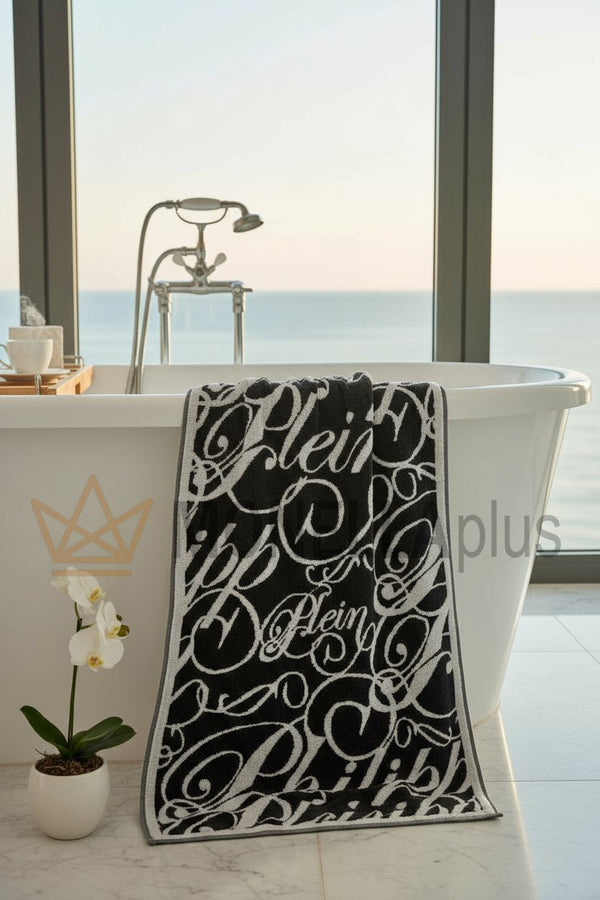 Ręcznik kąpielowy Script Philipp Plein