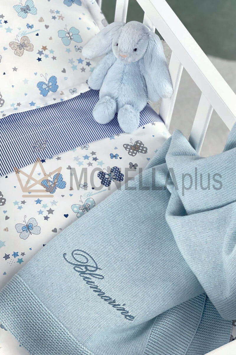 Crib Duvet Cover Set Butterflies Blumarine