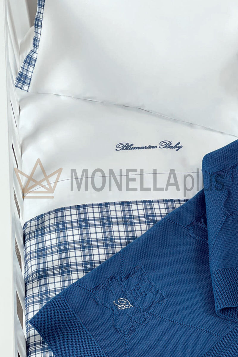 Complete crib sheet set British Blumarine