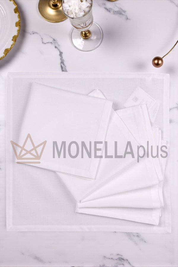 Set 6 Tovaglioli Tinta Unita Blumarine