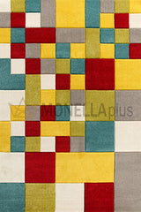Tappeto Moderno Allegra ABC Vivace