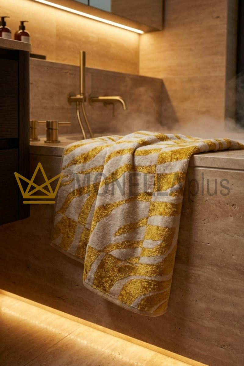 Telo Bagno Animalier-gold Carrara