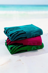 Telo Mare Pattern Zebra Roberto Cavalli