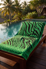 Telo Mare Pattern Zebra Roberto Cavalli
