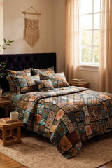 Přikrývka Camel Stamps Roberto Cavalli