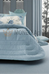 Blue Velvet Blumarine Double Duvet