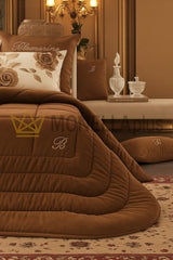 Blue Velvet Blumarine Double Duvet