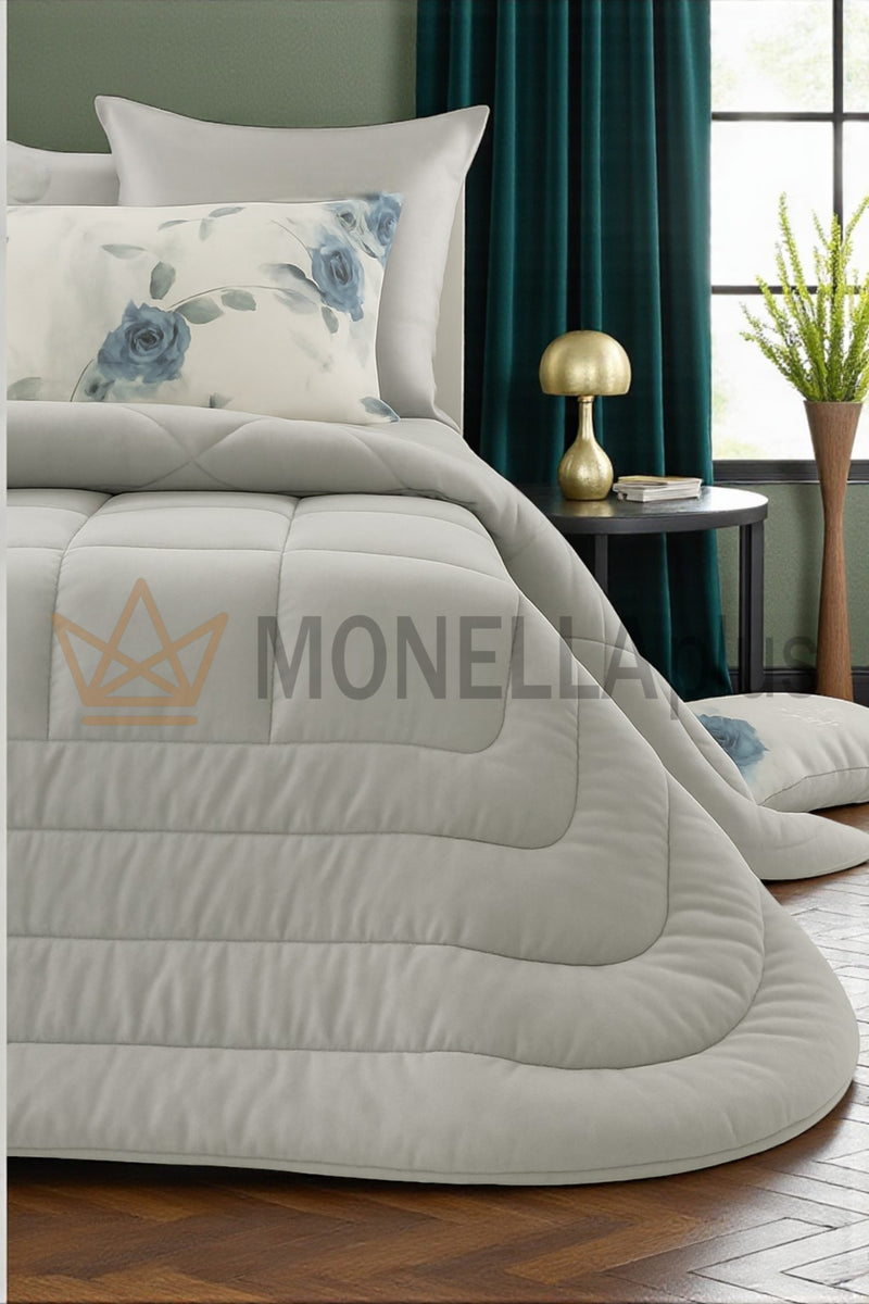 Blue Velvet Blumarine Double Duvet