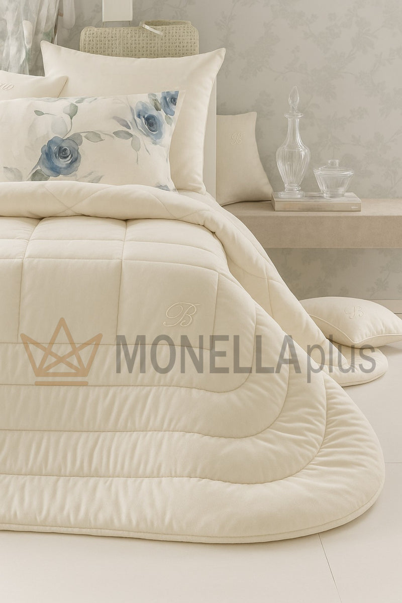 Blue Velvet Blumarine Double Duvet