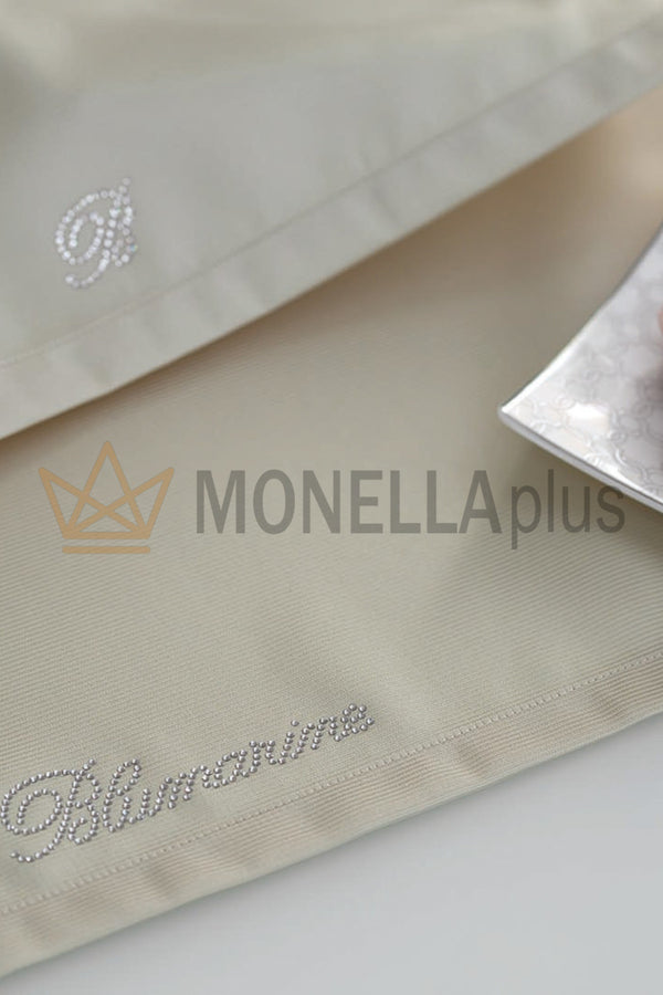 Set Tris centrini Note Blu Blumarine