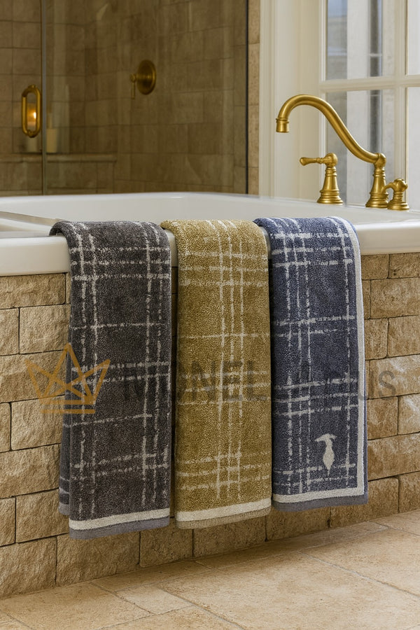 Greyhound Towel Tower Pair Monogram 2021577