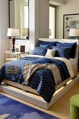 Completo capa de edredão Bloom Trussardi