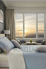 Completo capa de edredão Bowtie Trussardi