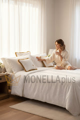 CONJUNTO DCSET DE PÍTON BRANCO PARURE Roberto Cavalli