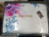 체크무늬 호접란 실크 <tc>Roberto Cavalli</tc> 83253
