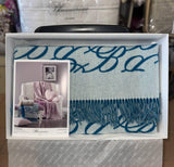 Plaid Blue Queen Blumarine