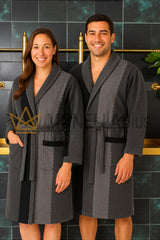 Roupão com gola xale New Tweed Trussardi