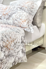 Fitted sheet with corners in satin double bed Blumarine