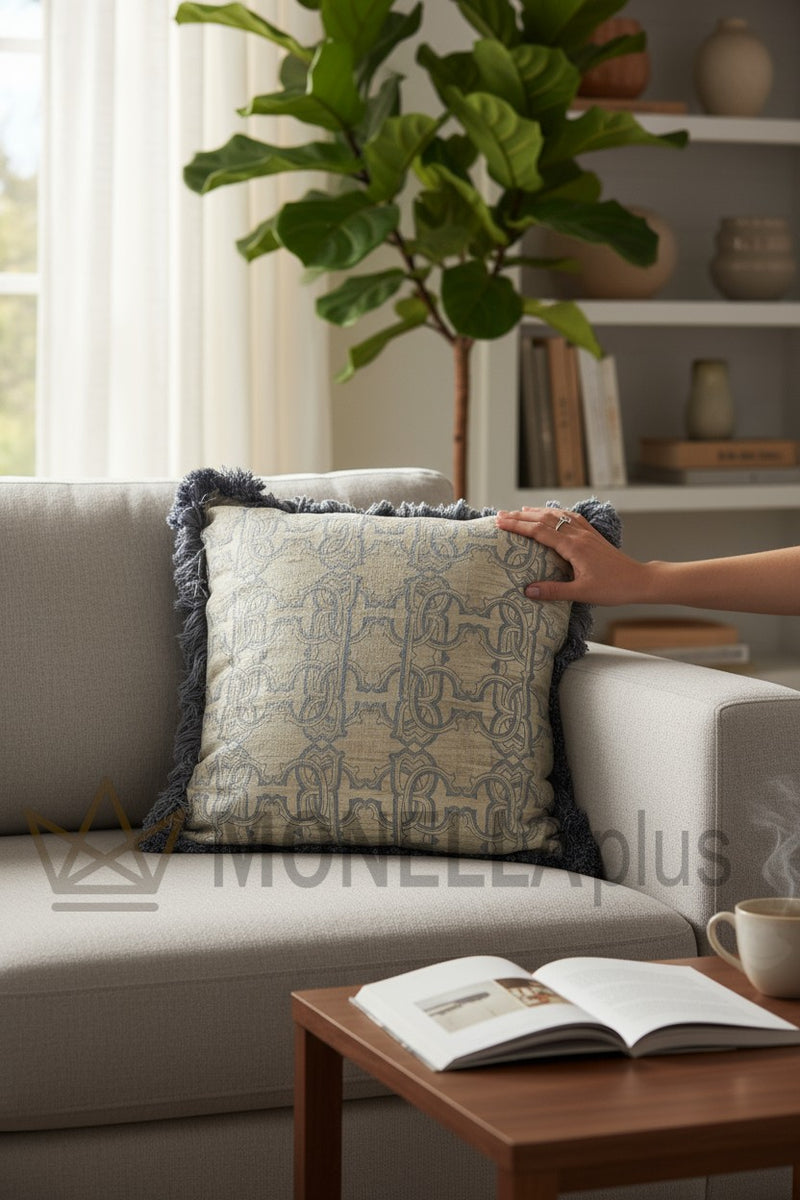 Heraldic New Velvet Decorative Pillow Roberto Cavalli