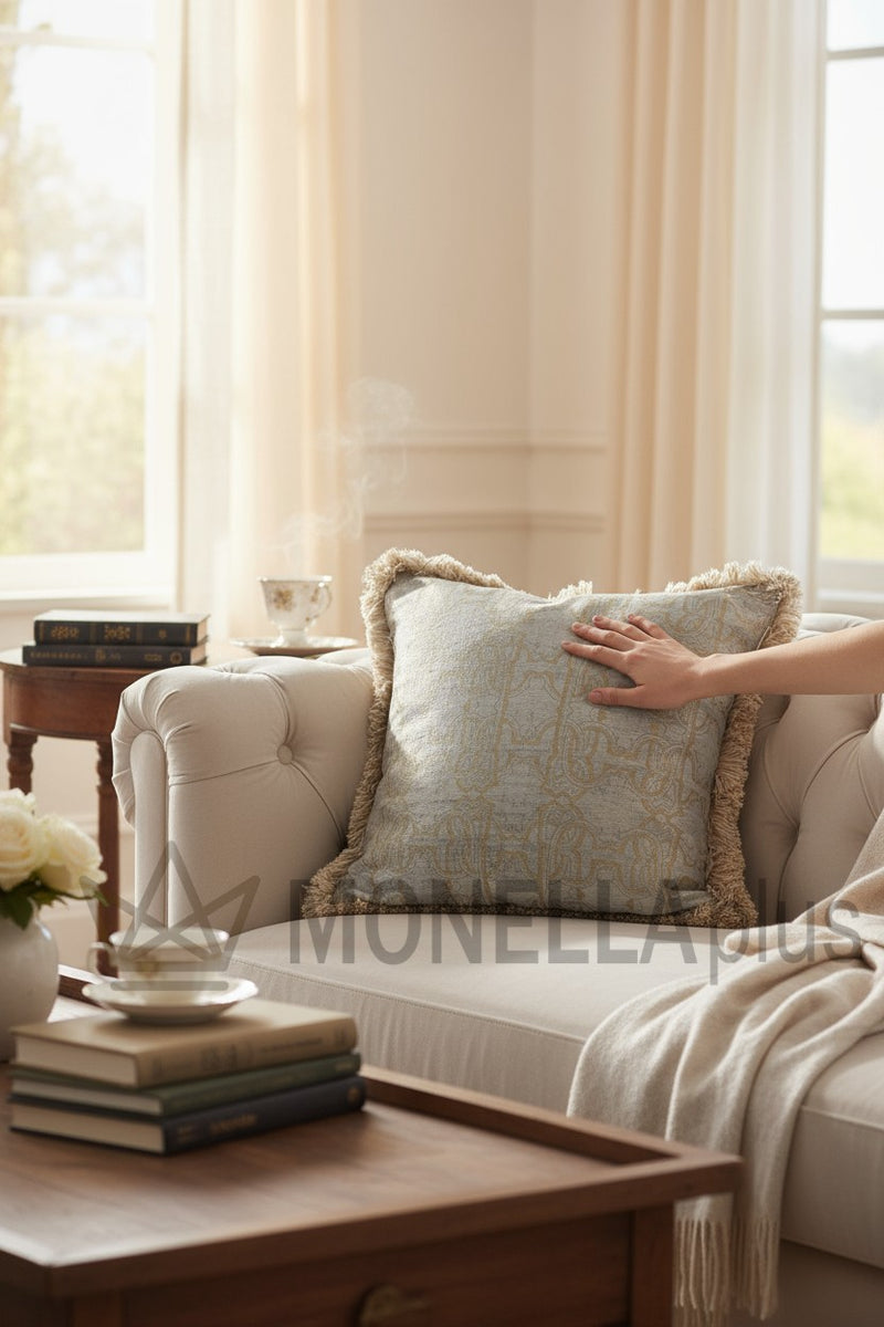 Heraldic New Velvet Decorative Pillow Roberto Cavalli