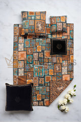 Přikrývka Camel Stamps Roberto Cavalli