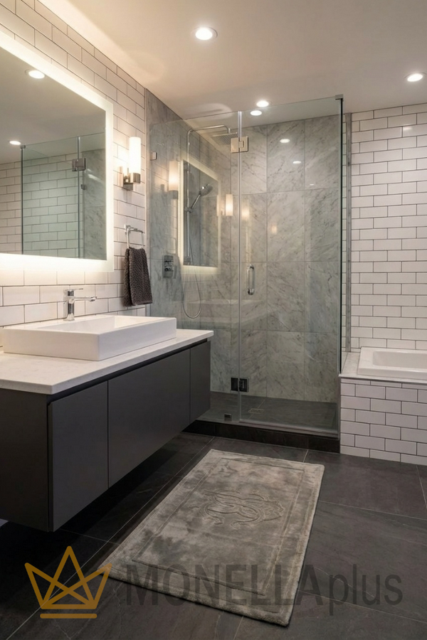 Tappeto bagno logo Roberto Cavalli