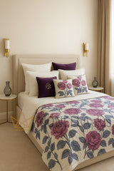 COBERTOR DE CAMA ROSE DECO ROBERTO CAVALLI