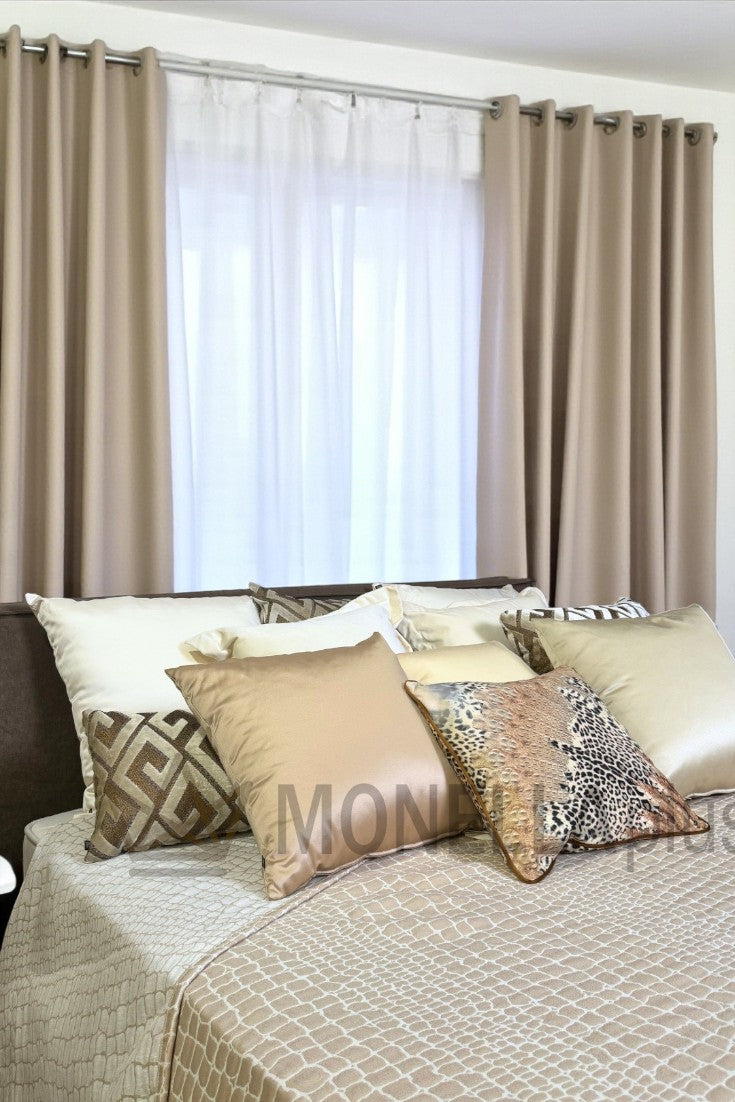 Přehoz Cocco z tkaniny Jacquard Oro-Beige Roberto Cavalli