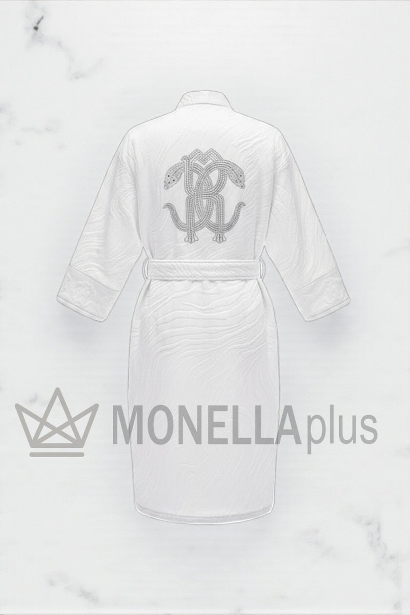 Roberto Cavalli Accappatoio Crystal snakes Kimono ROBERTO CAVALLI