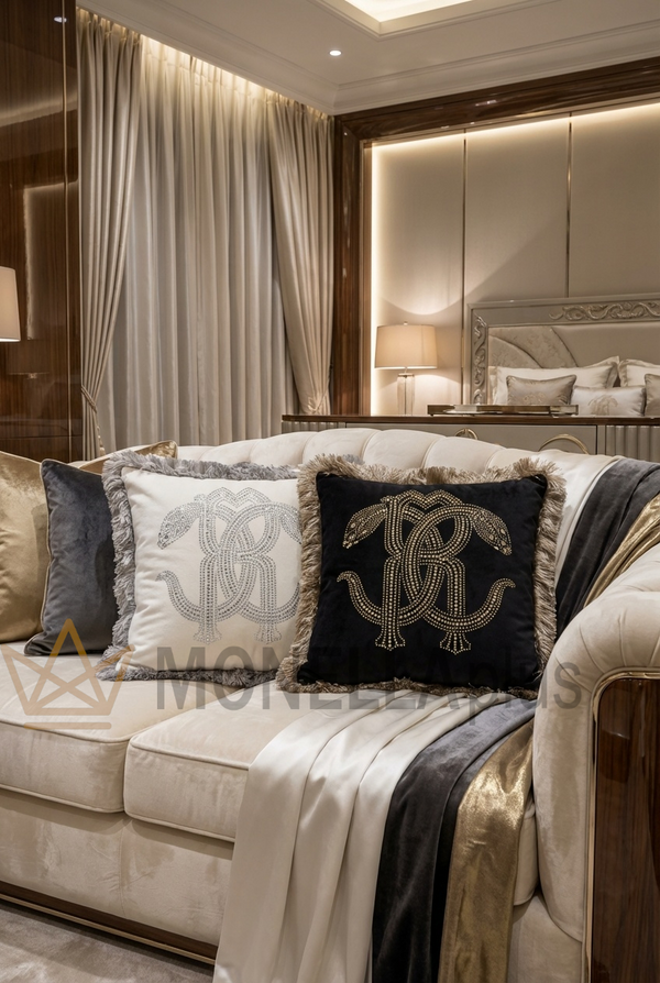 Cuscino crystal snakes  Roberto Cavalli