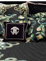 Completo Copripiumino Limoni Dark Roberto Cavalli