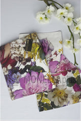 Completo capa de edredão Floris Roberto Cavalli