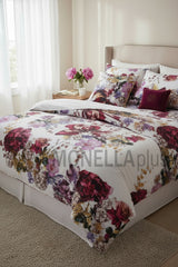 Completo capa de edredão Floris Roberto Cavalli