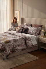 Conjunto completo de capa de edredão flower felix dcset Roberto Cavalli