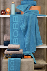 Set asciugamani Gessato 2 pz Borbonese