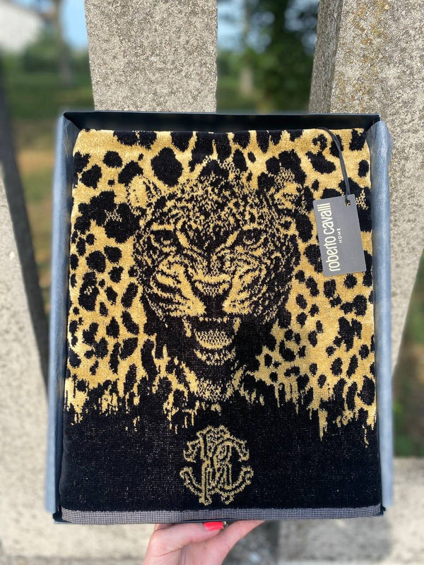 Wild Jaguar gjestehåndkle Roberto Cavalli