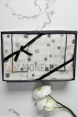 Conjunto completo de capa de edredão Jewel Monogram dcset Roberto Cavalli