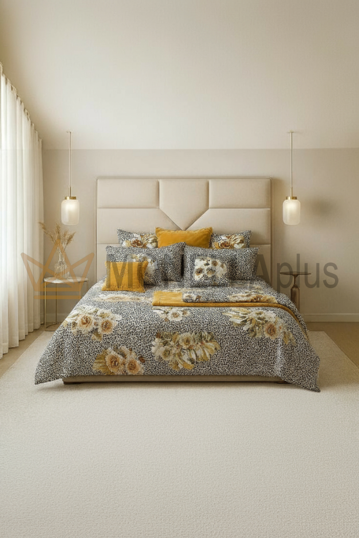 Bouquet Leopard Roberto Cavalli sheet set complete