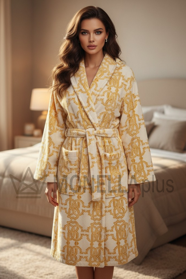 رداء مع ياقة شال Logo Gold Roberto Cavalli 2006793